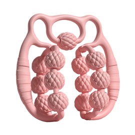 Muscle Massage Roller, Double-Row Ring Leg Massager, Deep Tissue Massager, Anti-Slip Muscle Roller, Hand Roller for Legs, Arms, Neck, Calves, Thighs