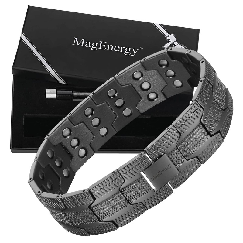 MagEnergy Pure Copper Bracelet for Men Magnetic Copper Cobra Design