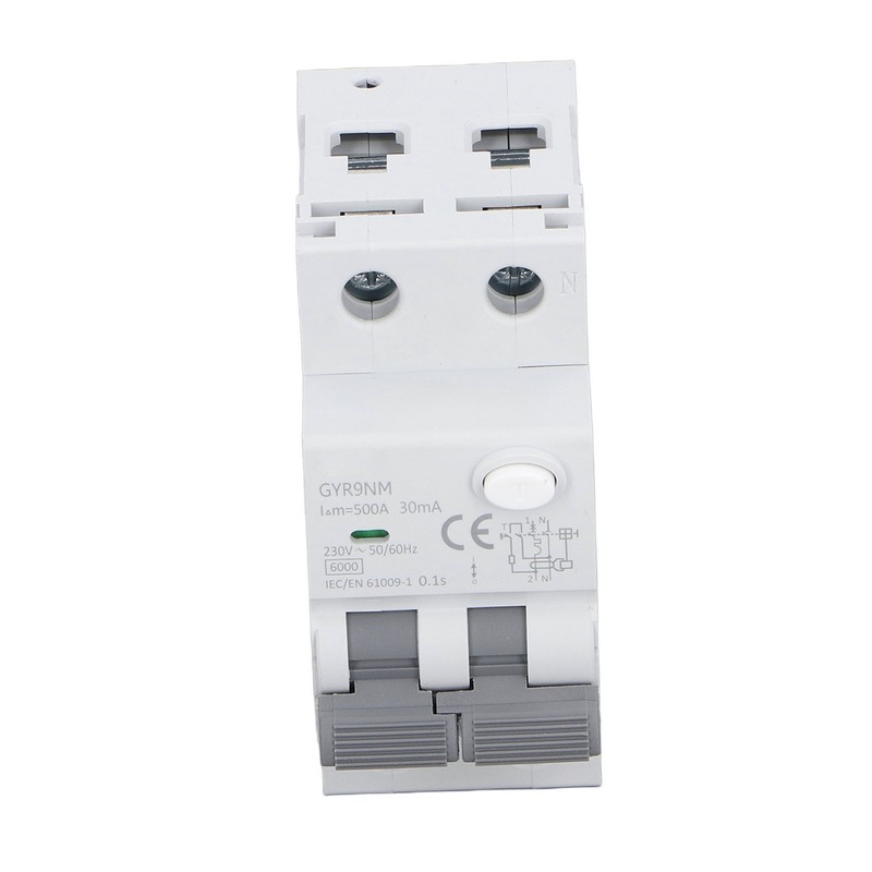 1P+N 20A 30mA Residual Current Operated Circuit Breaker Quick Response