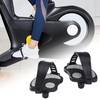 Amagogo 1 Pair of Exercise Bike Pedals with Straps Stationary