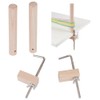 UNICRAFTALE 2pcs Wood Weaving Loom Pegs Craft Tool Multi Warping