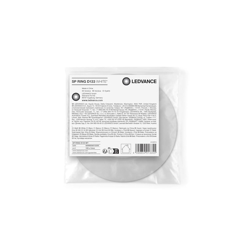 Ledvance Spot Ring 133 mm White