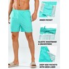 NORTHYARD Mens Swim Trunks 5" Beach Swim Shorts Quick Dry