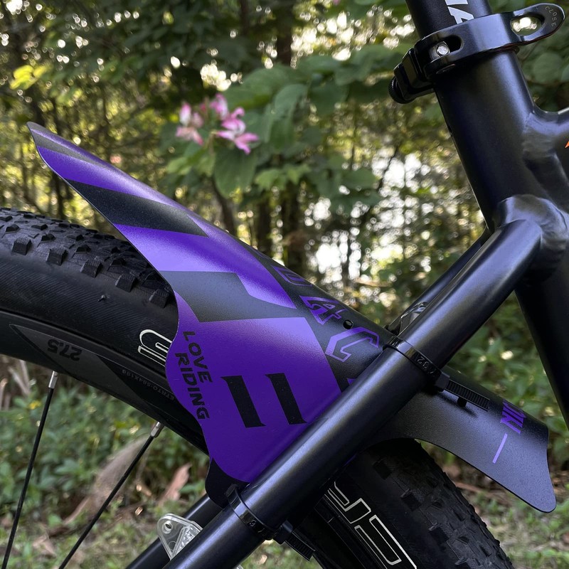 NICEDACK Mudguard Mountain Bike, Pack of 2 Mudguard Fit 20-29