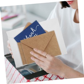 NUOBESTY 16pcs Thank You Cards Bulk Navy Blue Wedding Decor Ideal for Engagement Graduation Party Accessories