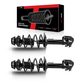 Torchbeam Premium Struts Shock Absorber Assembly for Scion xD 2008 2009 2010, Front Left Right Complete Amortiguadores Delanteros with Spring & Mount,172441/172442