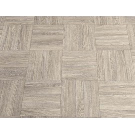 Alpha-Tex PVC Flooring Vinyl Flooring in Wooden Parquet, DIN A4 Sample Piece