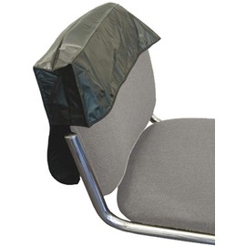 GLAMSA Professional hairdressing PVC chair back covers – Keeps chair clean – Universal size – Perfect for home or salon use – (18 Inch, Black)