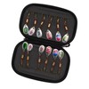 12Pcs Trout Lure Flashing Sequin Efficient Stainless Steel Bass Fishing