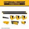 DEWALT Power Tool Organizer, 10-Piece Garage and Workshop Storage, Part