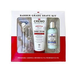 Cremo Barber Grade Shave Kit White