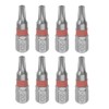 sourcing map 8pcs T20 Torx Hex Screwdriver Bit 1/4" Hex