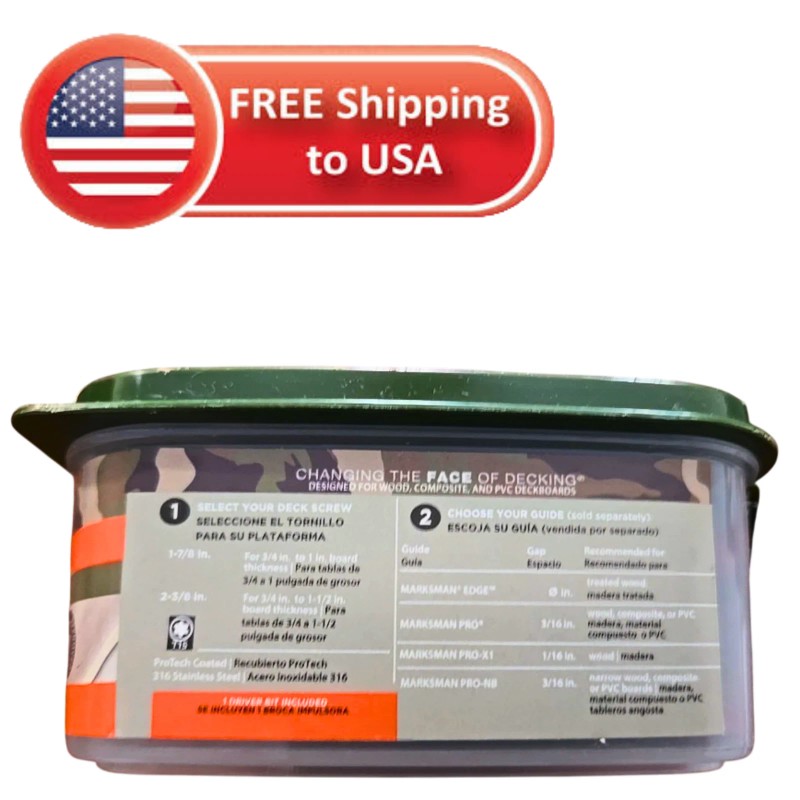 CAMO 30566 2-3/8" Edge Deck Screws T15 Star Drive 350ct