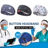 EULAPGOE 8 Pack Headband with Buttons for Face Mask, Ear