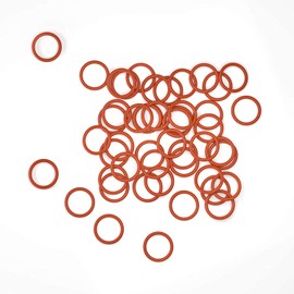 ANCLLO 50 Pack Oil Drain Plug O-Ring #11105 (Orange Color)