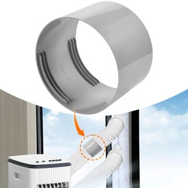 Air Conditioning Exhaust Hose Adapter, Air Conditioning Hose Adapter Blood Hose Connector Portable Exhaust Hose Adopter for 15 cm Air Conditioning Hose Accessories, Polypropylene (PP)