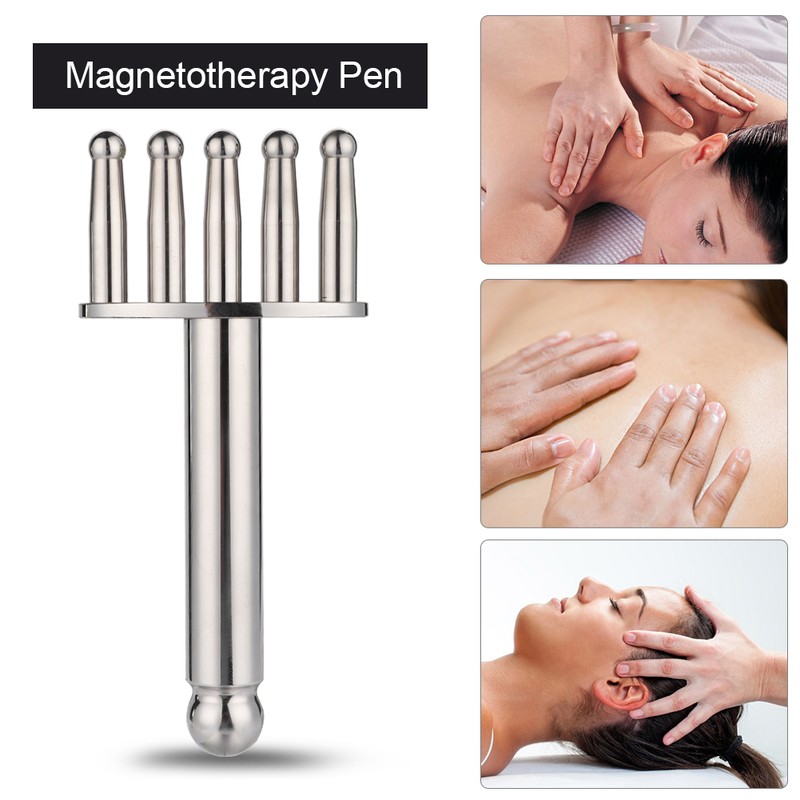 Lymphatic Acid Drainage Magnetotherapy Pen Magnetic Fork Meridian Points Massage