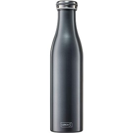 Lurch Thermal Bottle for Hot and Cold Drinks Made of Double-Walled Stainless Steel, 240961, 0.75 l