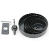 Hole Saw Set - Carbon Steel Downlights Holesaw Drill Bit