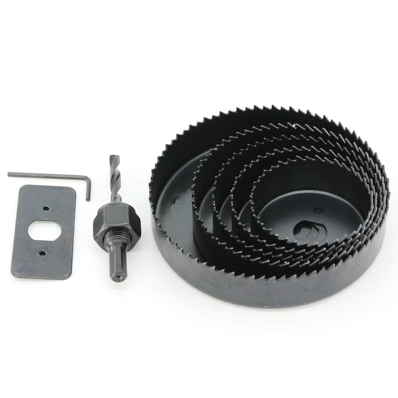 Hole Saw Set - Carbon Steel Downlights Holesaw Drill Bit