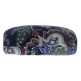 Vera Bradley Clamshell Sunglasses Case, Java Navy Camo (Sunglass Case)