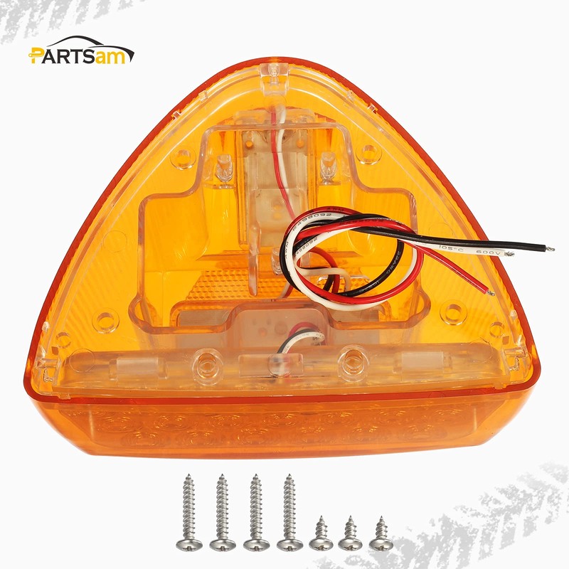 Partsam 2Pcs Amber 31 LED Headlight Turn Signal Front Park
