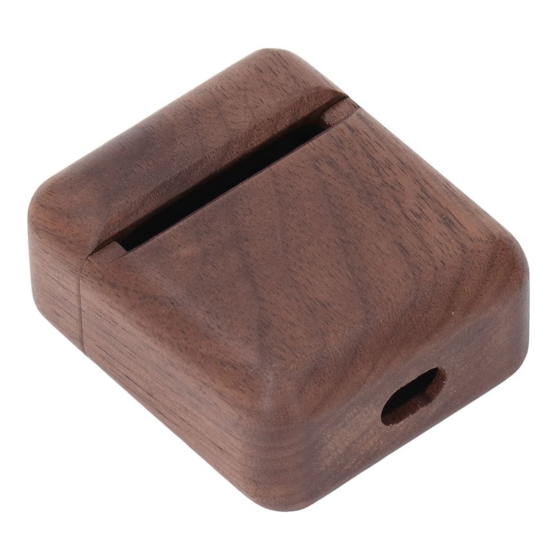 Wooden Earbuds Case Cover for IOS 2nd 1st Generation Charging