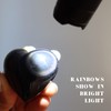 Satin Crystals Rainbow Obsidian Heart Love Gemstone 1.0-1.25 inch