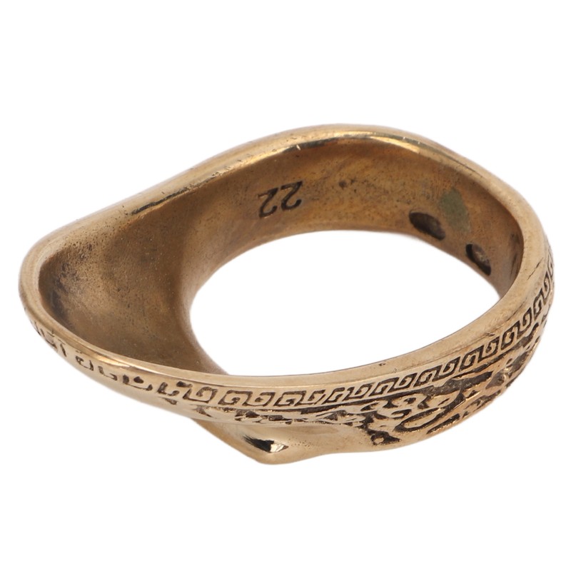 Archery Thumb Ring Universal Archery Shooting Metal Brass Finger Guard
