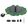 5V 1.6W Solar Water Fountain Pump Floating Landscape Fountain for