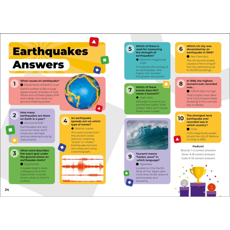 Kahoot! Quiz Time Earth: 250 Trivia Questions (with QR Codes
