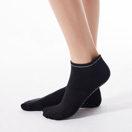 New Women's Anti-Slip Cross-Board Yoga Floor Socks Size/Light Purple 20ea
