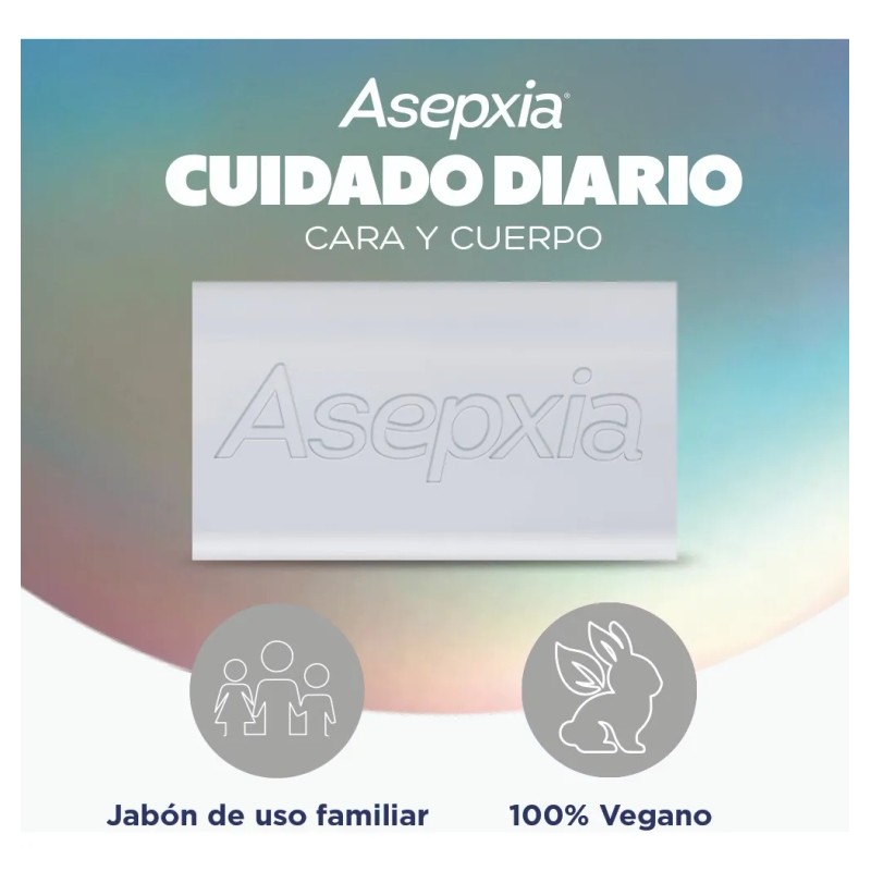 Asepxia 4 Pack Jabón En Barra Neutroderma Cara Y Cuerpo