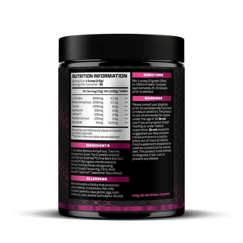 Beast Pharm | Pump Stim Free Pre Workout Powder |