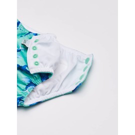 i Play Boys Reusable Absorbent Baby Swim Diapers Seafoam Sea Lions 12 Months