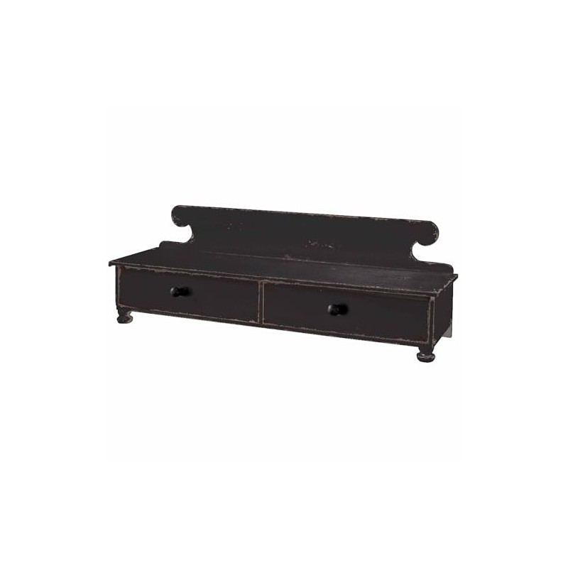 Park Designs Counter Shelf Aged Black