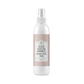 Agua De Rosas Con Hamamelis, Benjuí  Áloe Vera Hidratante Facial Productos Mart Mexico 500ml                                                          