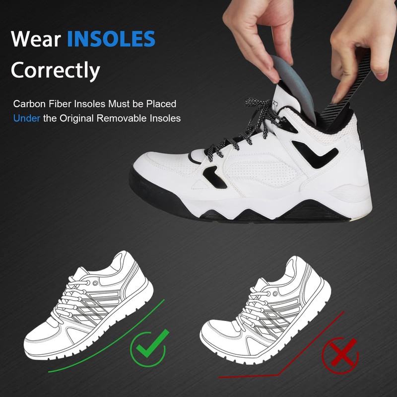 Morton´s Extension Orthotic,Recovery Carbon Fiber Insole, 1Piece, Very Rigid Foot