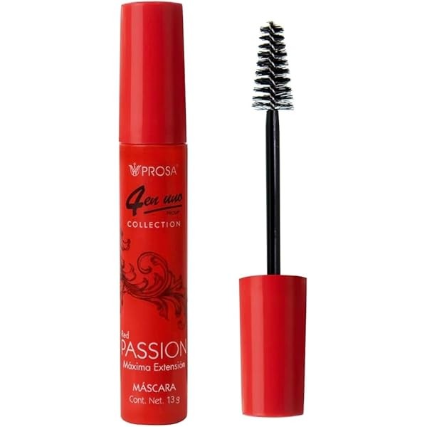 Prosa. | 4 en 1 Profesional Mascara “Red PASSION” Máxima
