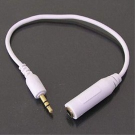 JQ Stereo Gender Straight Type 2.5M 3.5F 10Cm GSC-52201-ST X ( 1 Pack ) / 스테레오 젠더 일자형 2.5M 3.5F 10Cm GSC-52201-ST X ( 1매입 )