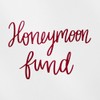 Decal Stickers of Honeymoon Fund (Burgundy) (Set of 2) Premium