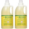 Mrs. Meyers Clean Day Laundry Detergent, Honeysuckle, 2 Count (64