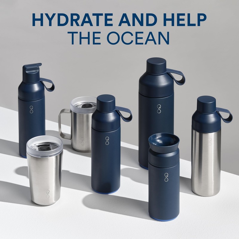 Ocean Bottle - Recycled Stainless Steel Drinks Reusable Water Bottle
