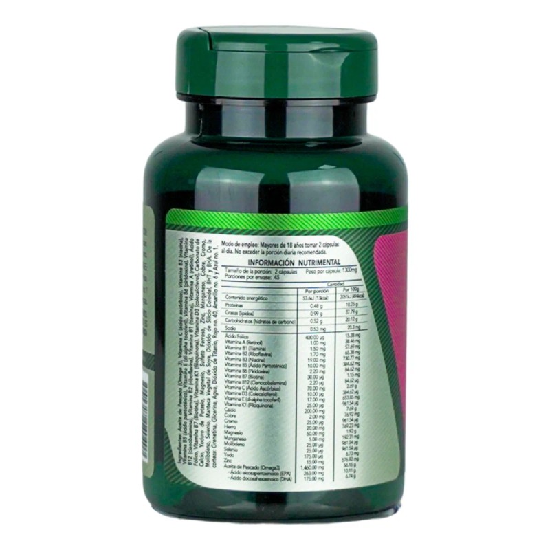 Multivitamnico 9 Meses para Embarazadas con Omega 3 - cido
