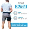 Yeahgoshopping Unisex Hip Brace Thigh Compression Sleeve & Groin Compression