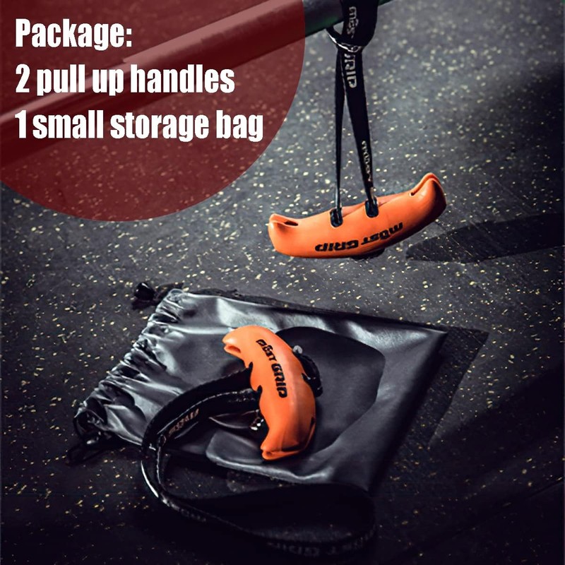 Pull Up Handles Grips Fitness Strap Heavy Duty Cable Machine