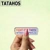 (3Pcs) Fight For Those Without Your Privilege Sticker – Motivational