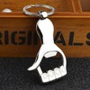 Keychain Bottle Opener - Compact, Durable,Stylish Fist-Shaped, Multi-Functional Beer Cap