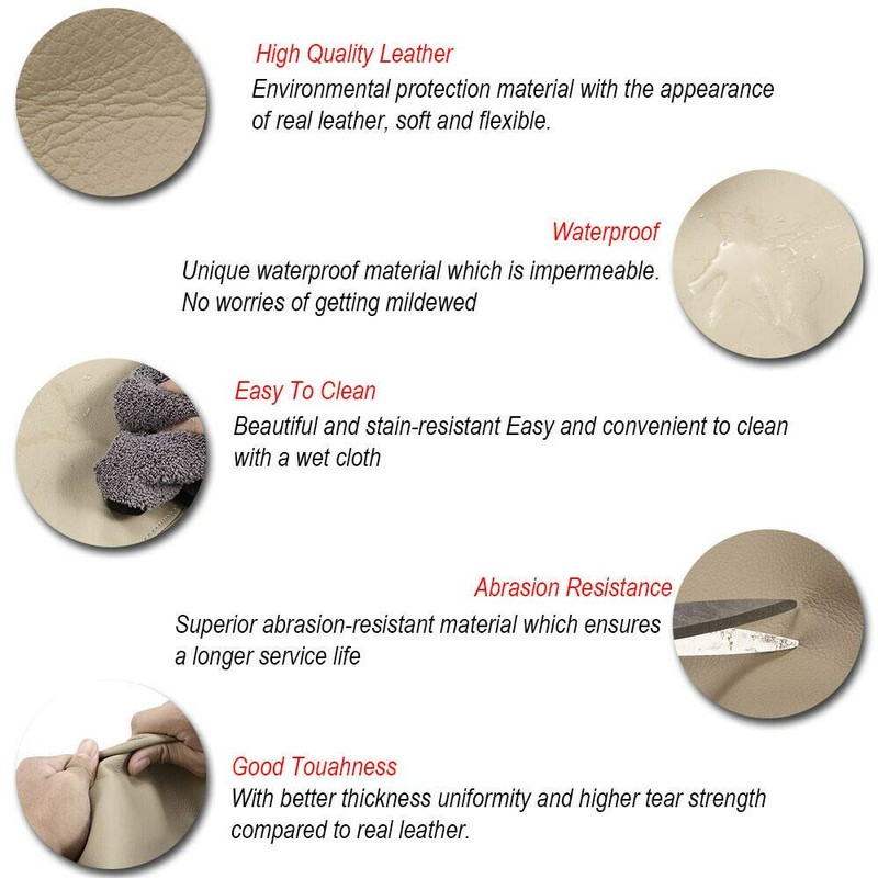 sportuli Center Console Cover Front Door Armrest Replacement Kit Fits