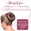 Women's Hair Bun Maker French Twist Hair Fold Wrap Snap